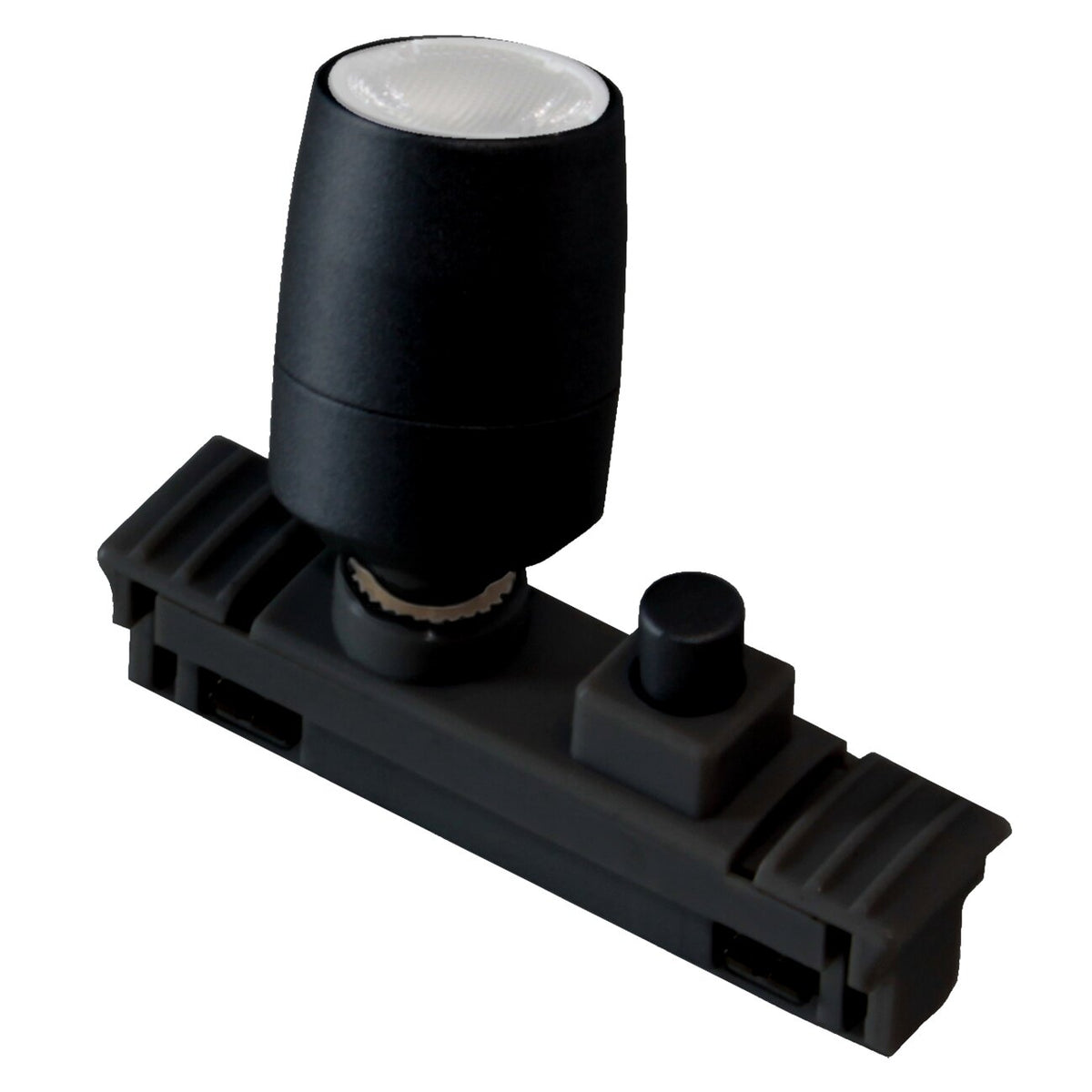 Faretto LED orientabile per Track System con interruttore, nero 3000 K