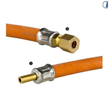GOK Tubo gas flessibile bassa pressione 400 mm 10 bar