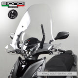 Biondi Lastra Parabrezza Ricambio KYMCO Agility 300 2019 - MPN 8061286