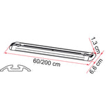 Fiamma Garage-Bars Premium barre multifunzionali per garage camper 200 cm