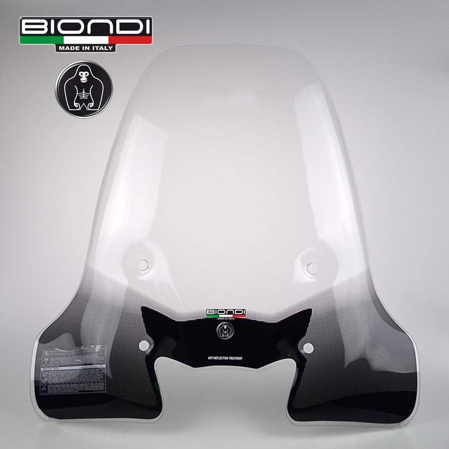 Biondi Parabrezza Club Suzuki Sixteen 125/150 cc 2007-2014 con Attacchi