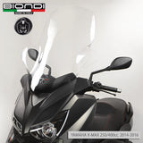 Biondi Club Parabrezza Trasparente Yamaha X-Max 125/250/400 2014-2016