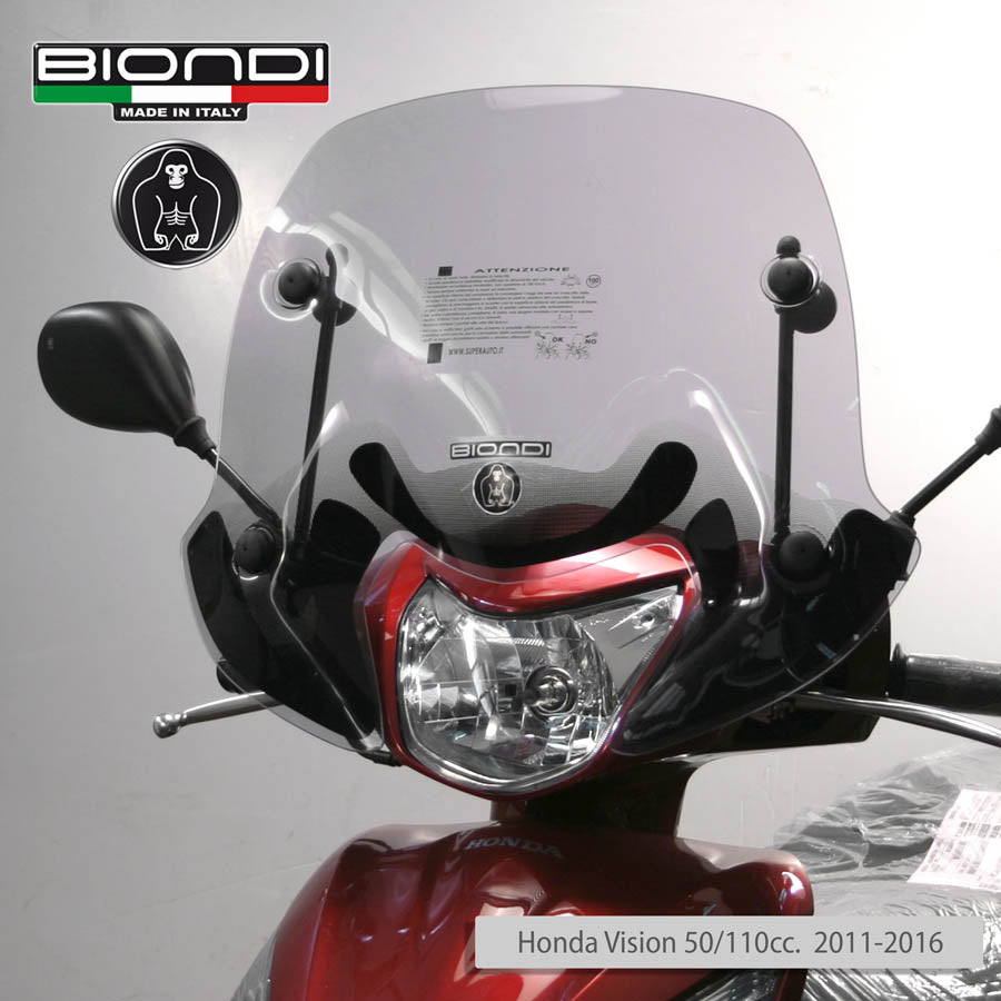 Biondi Little Club Cupolino Scooter Fumé Honda SH/Vision, SYM HD, Over b3 - MPN 8061235