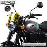 Biondi Cupolino Caffè Royal Enfield Hunter 350 2023 Giallo - Kit Montaggio Incluso