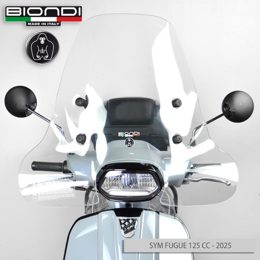 Biondi Club Parabrezza Scooter Trasparente 61x70 cm - MPN 8061136