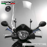 Biondi Parabrezza Club KYMCO Like 50/125/200 cc. 2009-2017 con Attacchi