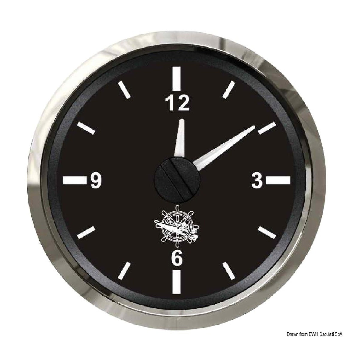 Reloj de cuarzo Osculati Negro/Negro 27.320.27