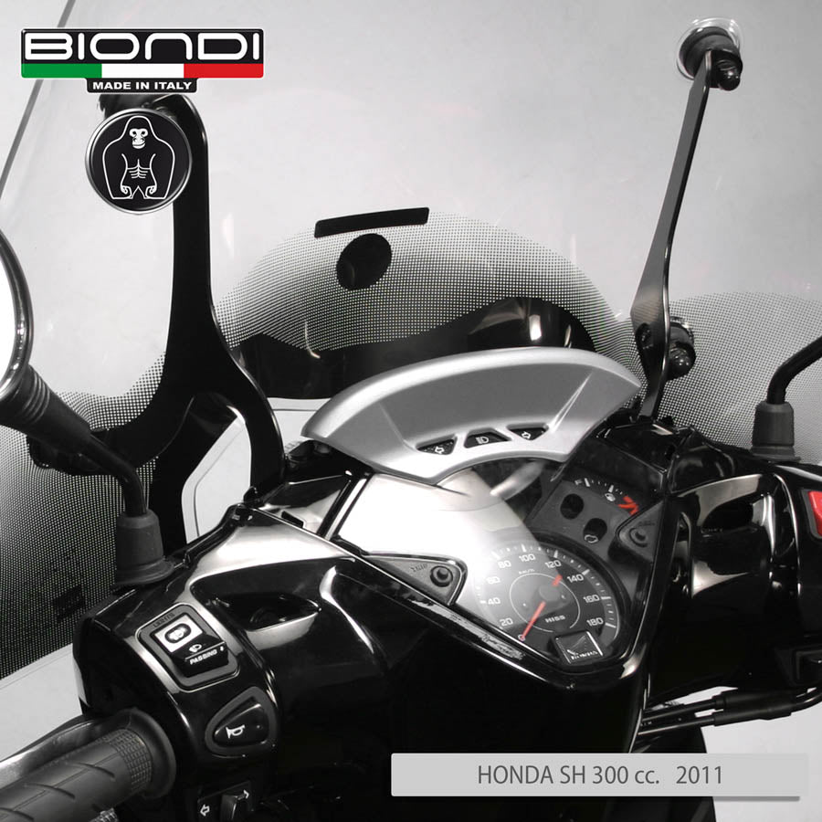 Biondi Cupolino Little Club Honda SH 300 2011-2014 con Attacchi