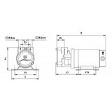 Gianneschi 12 Volt ACB Elektropumpe 01AAC610G