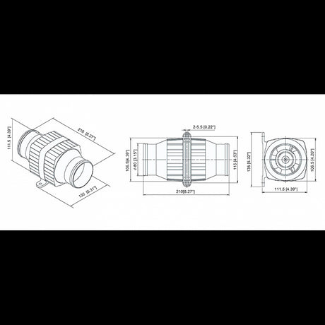 FNI Elettroventilatore 12 Volt 10690-12