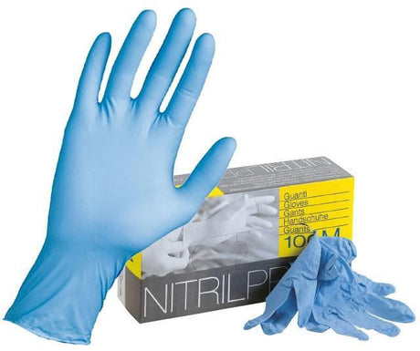 Ico Box 100 Nitrilpro gloves in powder-free nitrile size XL (9-9.5)