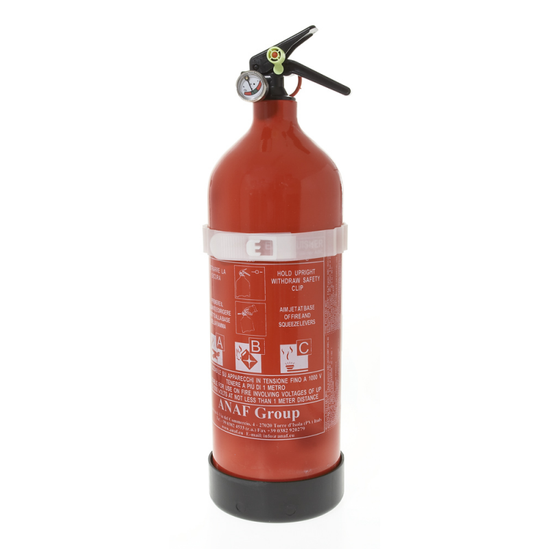 Anaf Estintore con Manometro Kg 2 Polv 33.250B.FM01.40