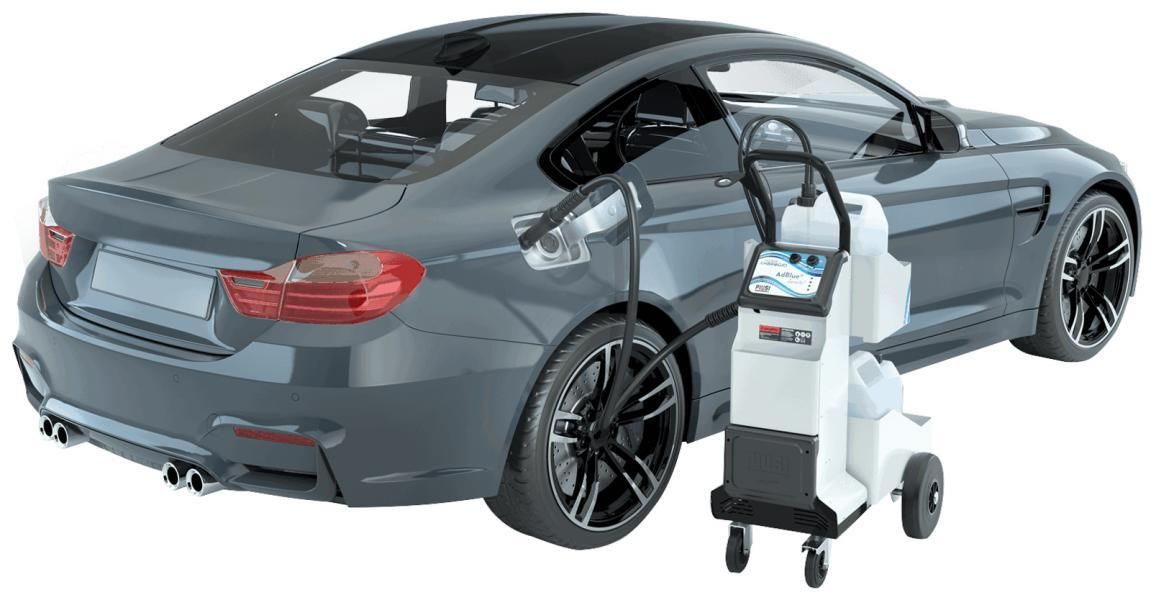 Carro de repostaje de AdBlue Piusi Ambrogio