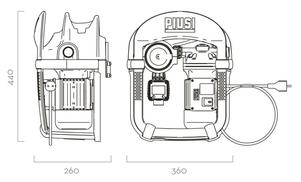 Piusi Suzzarablue 3 Pro AdBlue-Spender von IBC
