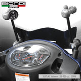 Biondi Parabrezza Mod. Z Trasparente Suzuki Sixteen 125/150 cc 2007-2014 con Kit Attacchi