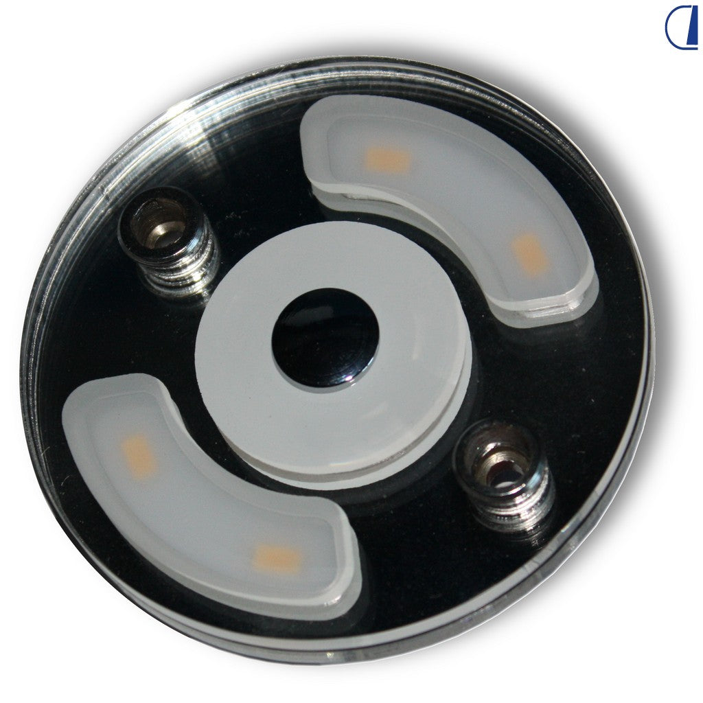 Plafoniera LED da soffitto rotonda Nightlight Round 70 mm 2,2 W con luce notturna