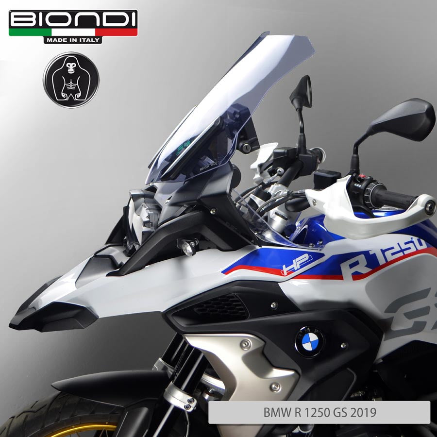 Biondi Gust Cupolino Alto Fumé Chiaro BMW R1200GS R1250GS e ADV - Large