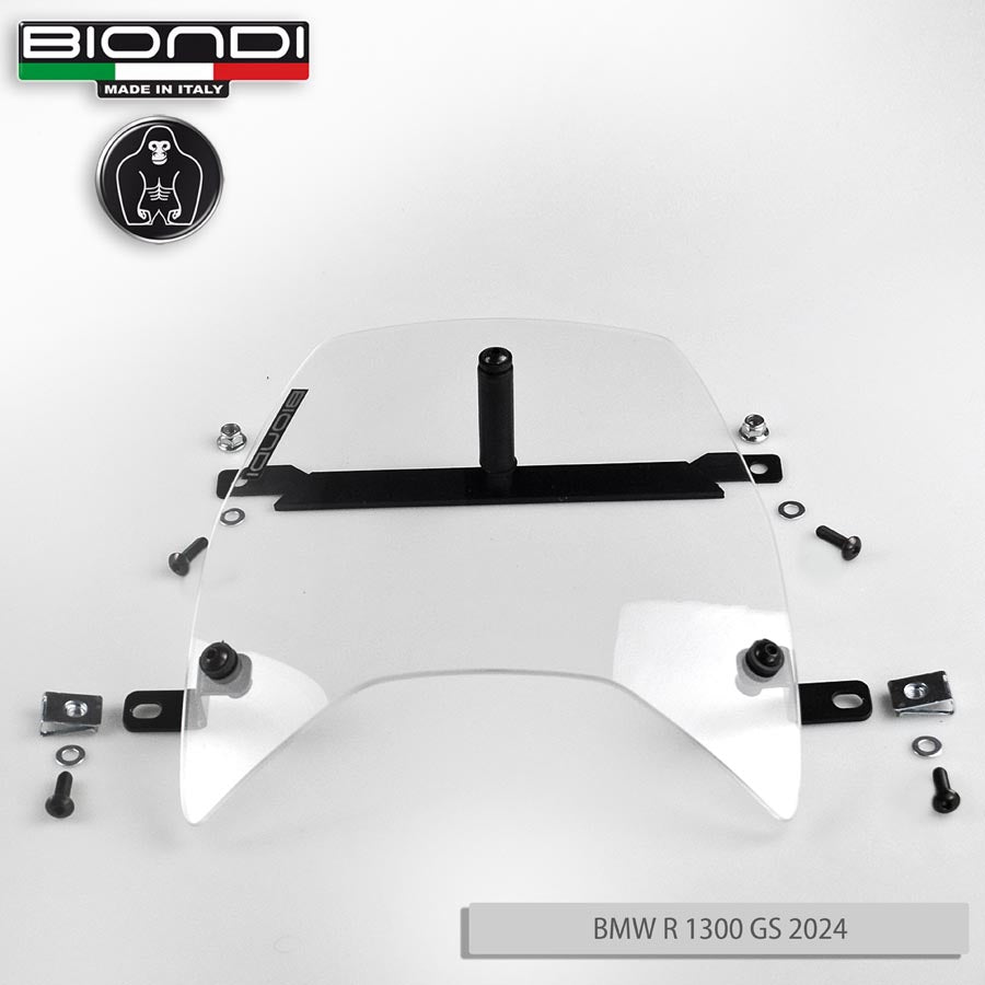 Biondi Lente Protezione Faro Trasparente BMW R 1300 GS 2024 - Solo Fuoristrada