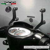 Biondi Parabrezza Modello Z Aprilia Scarabeo 50 cc 1993-2001 con Attacchi