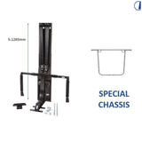 Di-Tec Kit struttura frontemarcia per Ducato Special con predisposizione Combi h 1265 mm