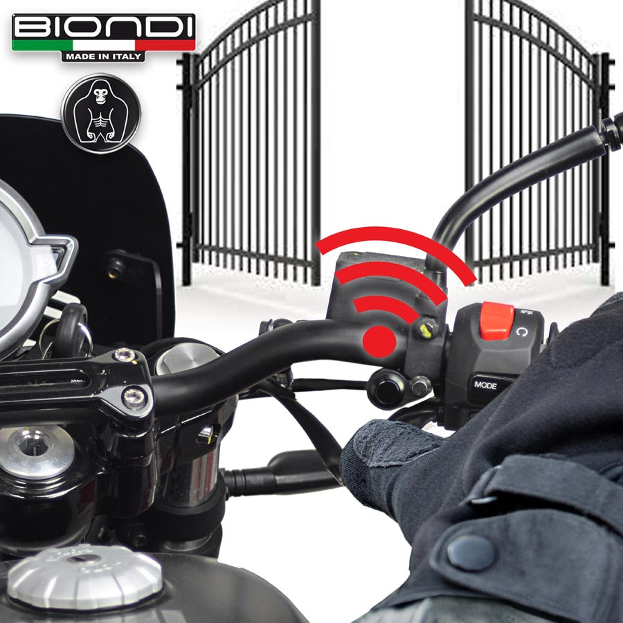 Biondi Radiocomando Apricancello da Moto 1 o 2 Pulsanti SC0001