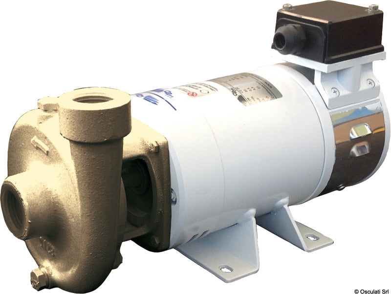 CEM Elettropompa Centrifuga in Bronzo B-CE 20 24V 80 l/min