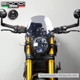 Biondi Cupolino Sport Fumè Chiaro Ducati Scrambler 400/800/1100 - MPN 8010407