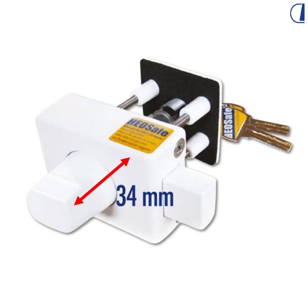 HEOSolution Pomello serratura HEOSafe extra lungo in plastica