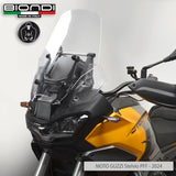 Biondi Cupolino Touring Trasparente Moto Guzzi Stelvio PFF 2024 +6 cm