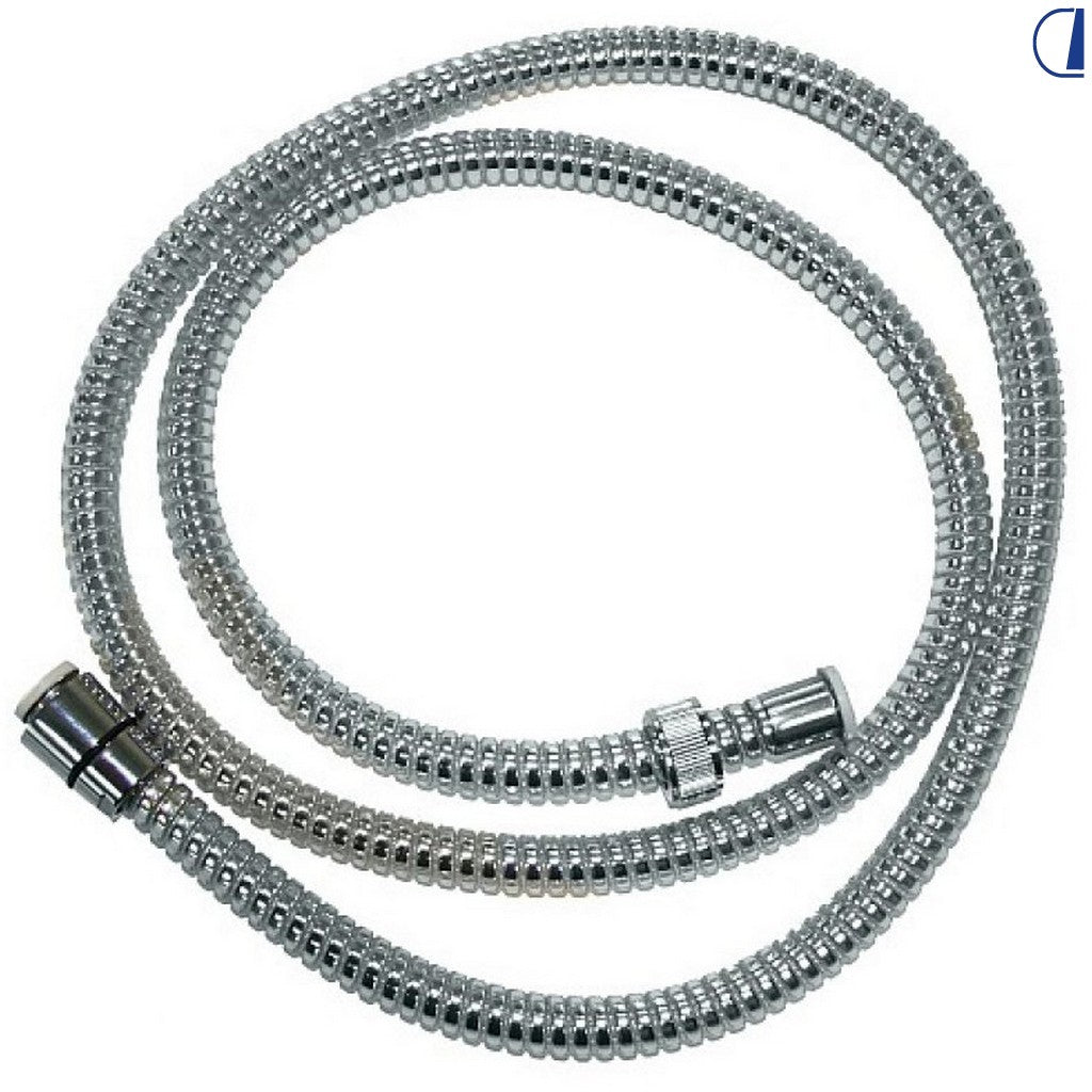 Di-Tec Tubo doccia cromato conico 1/2" – 1/2" 150 cm
