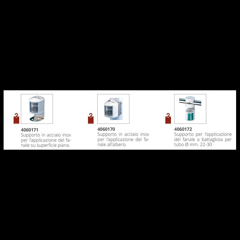 FNI Rotscheinwerfer 112,5 Grad Zeus L3680530F