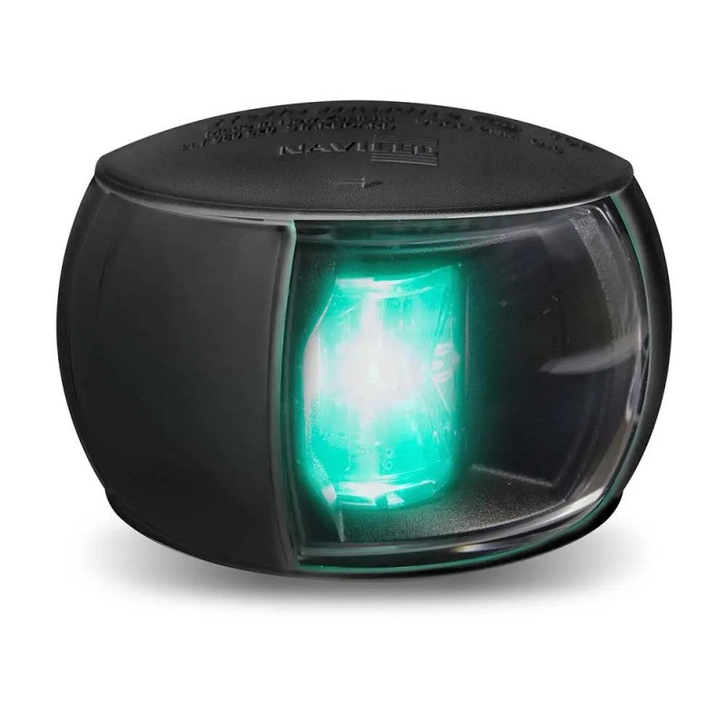 Hella Marine Fanale Nero Lente Trasparente Rosso nautica 2LT 980 520-131