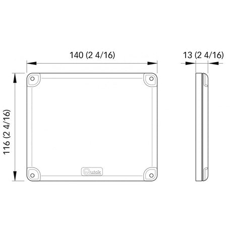 Foco náutico empotrable de acción rápida de 10 W FASP3112011CA00