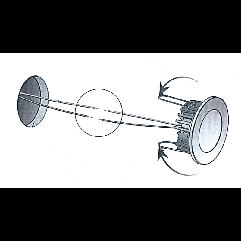 Quick Luce Nautica Barca ad Incasso Cristian 7W FASP2002X02CE00