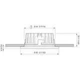 Quick Faretto Nautico Barca ad Incasso Kai Hp FASP2982X02CA00