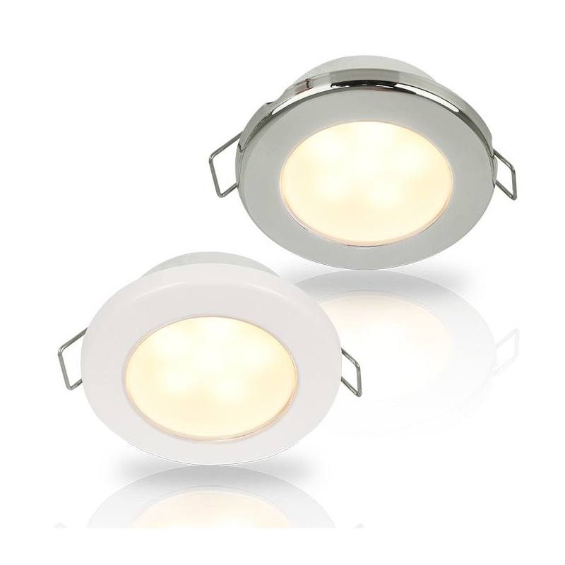 Hella Marine Euroled Faretto Incasso 75 Plastica Luce Calda 12 Volt nautica 2JA 958 109-511