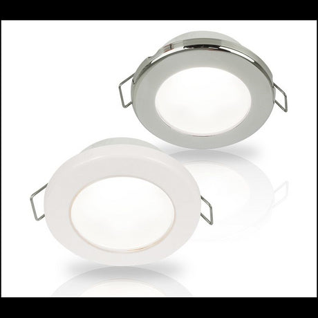 Hella Marine Euroled Faretto Incasso 75 Plastica Luce Bianca 12 Volt nautica 2JA 958 110-511