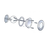 Quick Nautical Boat Spotlight Ted Ct with Touch Switch FASP3422X12CA00