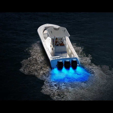 Hella Marine Faro Sub a Pelo A1 Led Bianco/Blu nautica 2LT 016 145-001