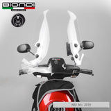 Biondi Parabrezza Pro Trasparente + Attacchi Vmoto Soco Citi F01 2023