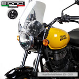 Biondi Cupolino Touring Trasparente Royal Enfield Meteor 350, Interceptor 650, Continental GT 650, Super Meteor 650