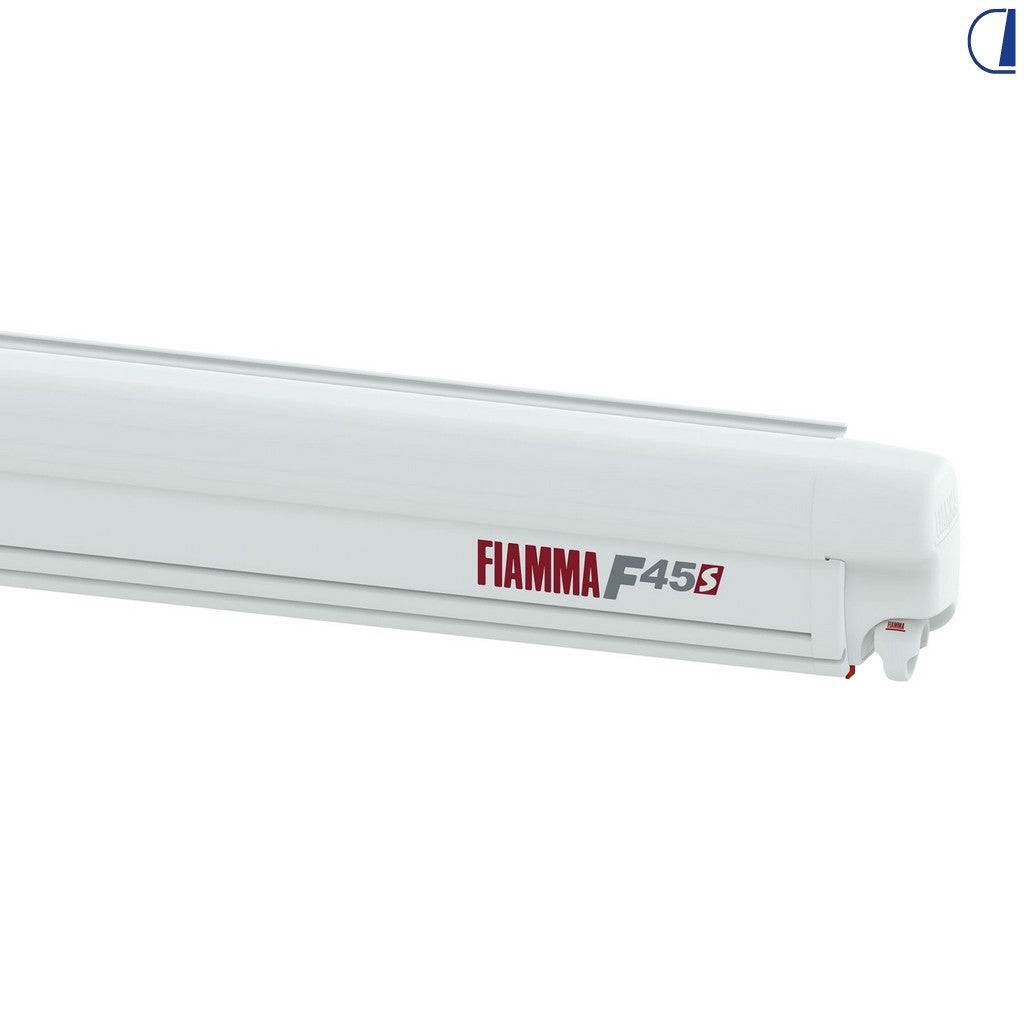 Fiamma Tendalino F45s 190 cm Polar White cassonetto Royal Grey