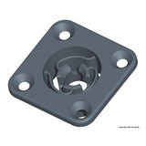 Clip quadarata autoallineante diam. 25 mm.