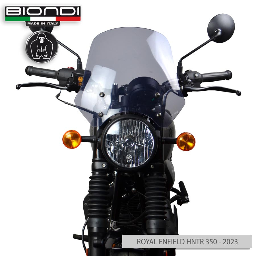 Biondi Cupolino Touring Fumè Chiaro Royal Enfield Hunter 350 2023 - MPN 8010434
