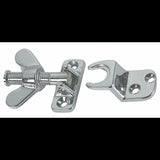 Foresti e Suardi Bullaugenstopfen aus verchromtem Messing 105.C