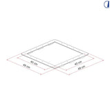 Fiamma Kit frame per oblò 40x40 su Fiat Ducato