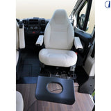 Di-Tec Relax Seat System base girevole con poggiapiedi per Fiat Ducato dal 2006