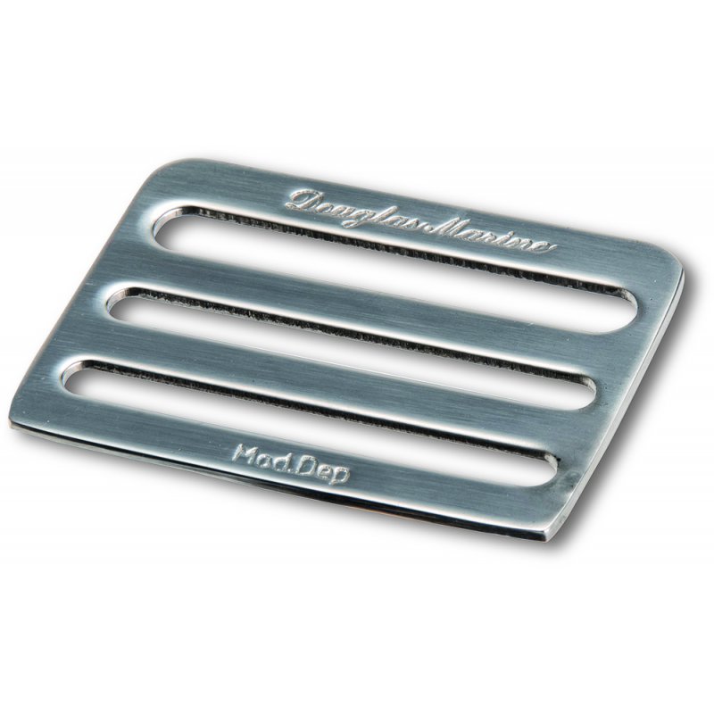 Hebilla de acero inoxidable Douglas Marine de 50 mm (paquete de 2 unidades, 800-050)