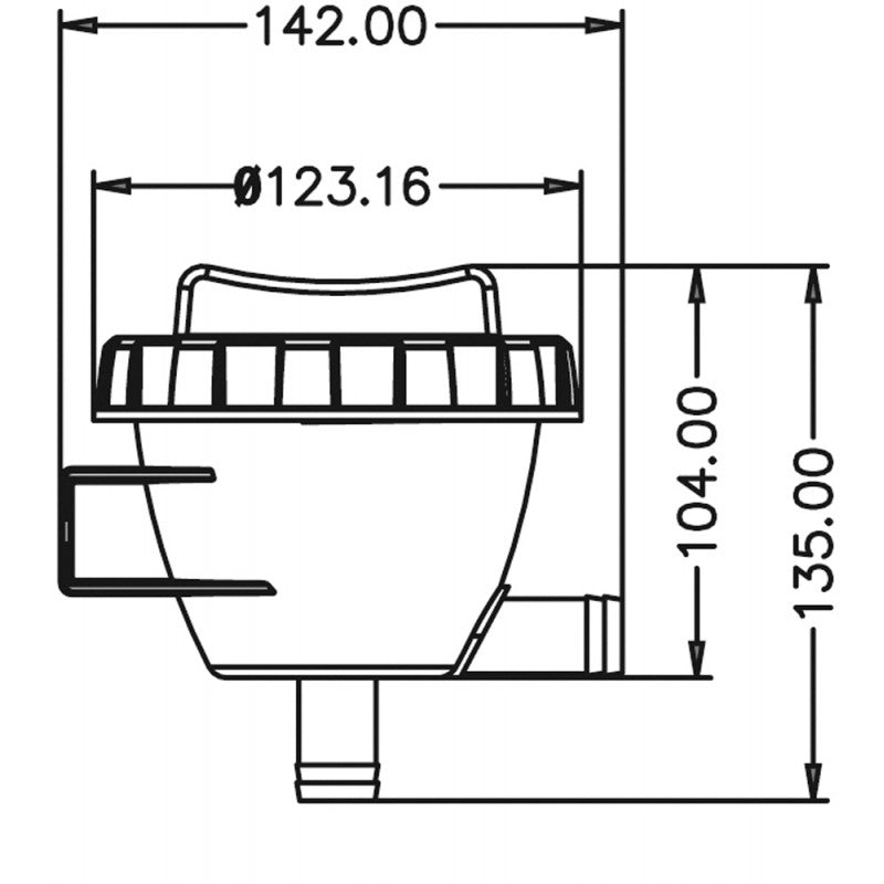 A.A.A. Filtro Acqua In Plastica Lt 150/H 18525-03