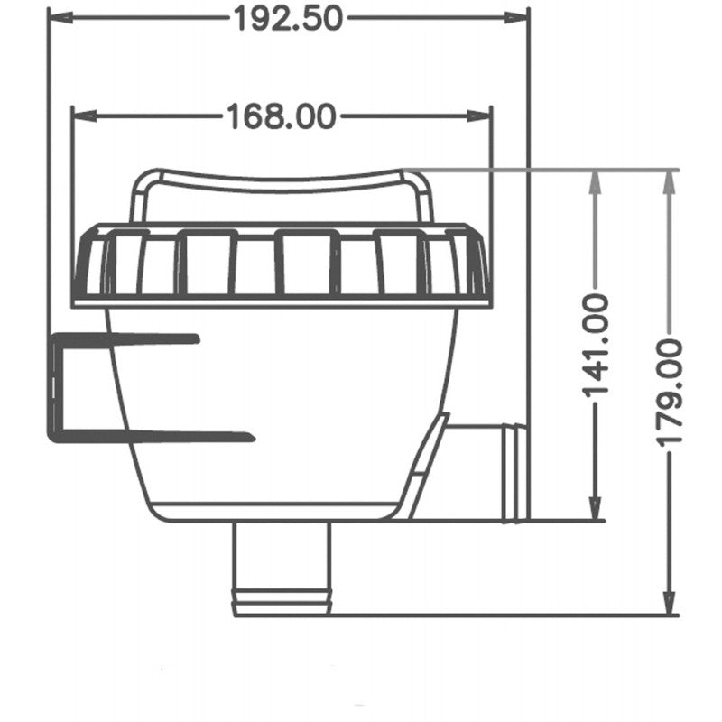 A.A.A. Filtro Acqua In Plastica Lt 300/H 18526-03